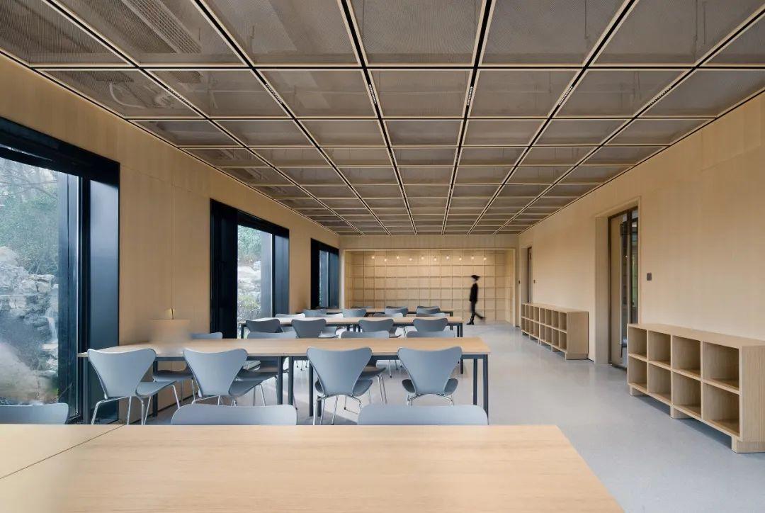 用餐空間，紹興金昌商學院／零壹城市建築事務所