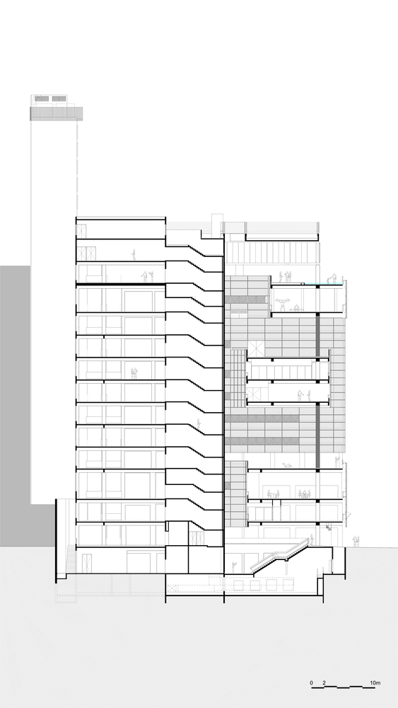 巴西聖保羅SESC 24 de Maio文化中心／Paulo Mendes Da Rocha＋MMBB Arquitetos