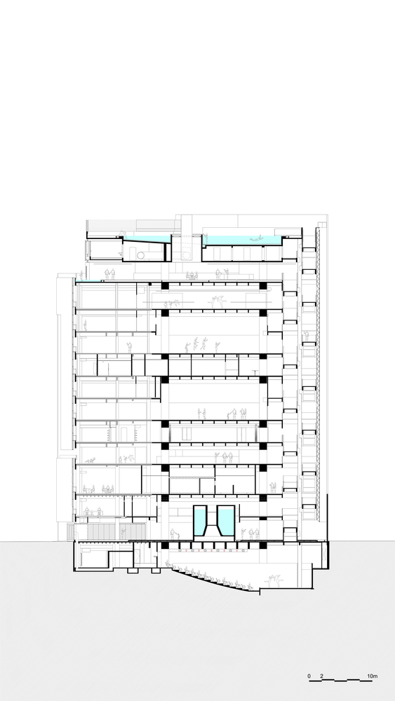巴西聖保羅SESC 24 de Maio文化中心／Paulo Mendes Da Rocha＋MMBB Arquitetos