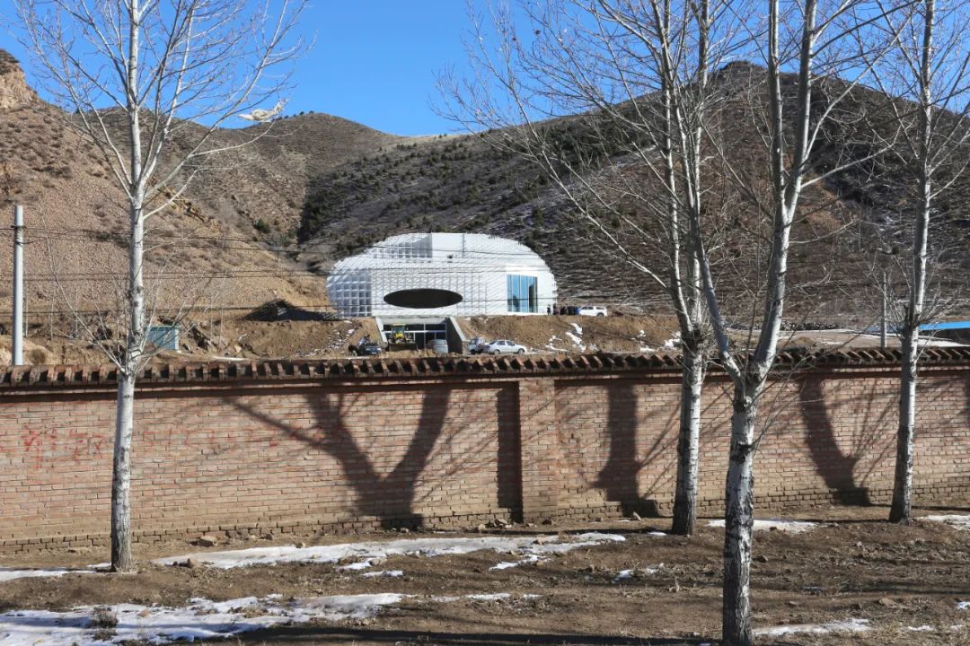 鋼構造建築，張家口市綠源冰酒品鑑堂／構詩建築