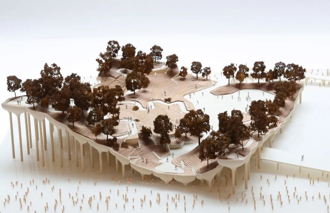 紐約小島公園／Heatherwick Studio