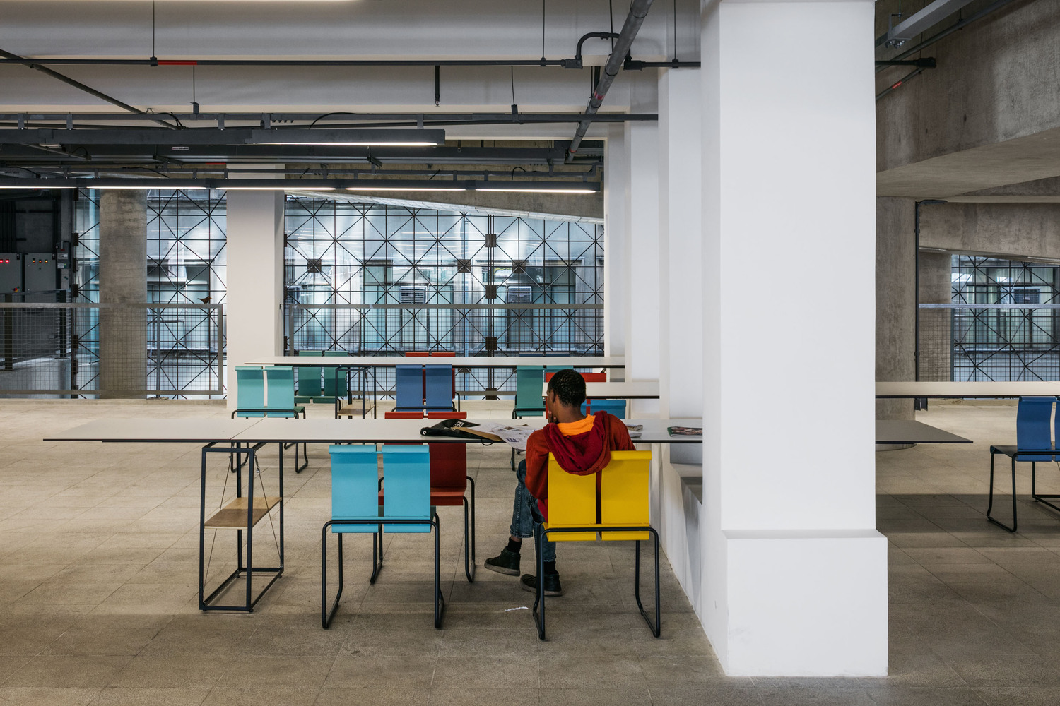 休憩空間，巴西聖保羅SESC 24 de Maio文化中心／Paulo Mendes Da Rocha＋MMBB Arquitetos