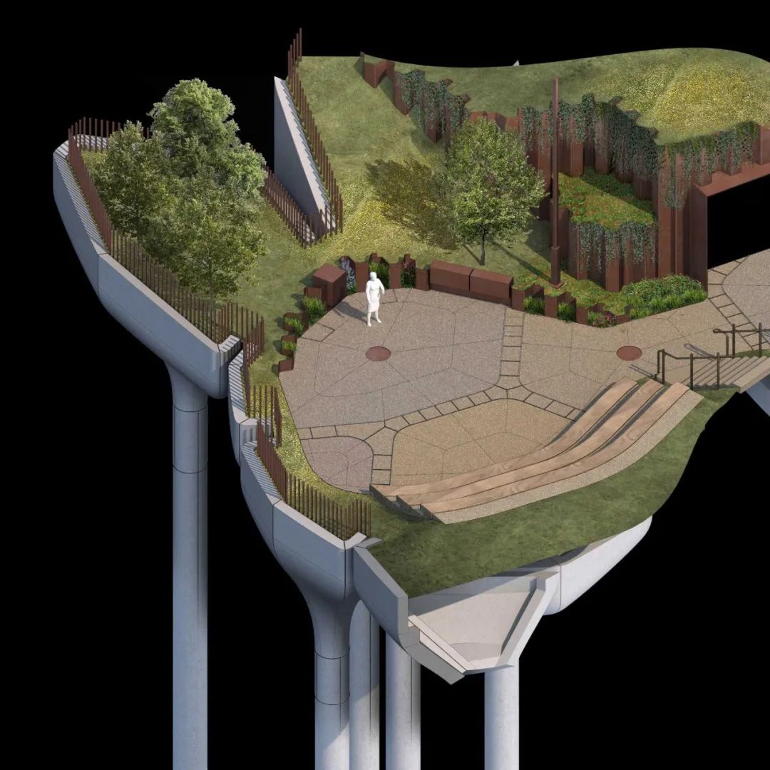 紐約小島公園／Heatherwick Studio