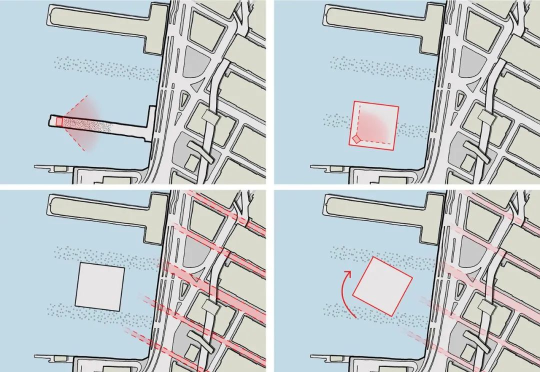 形態生成Diagram，紐約小島公園／Heatherwick Studio