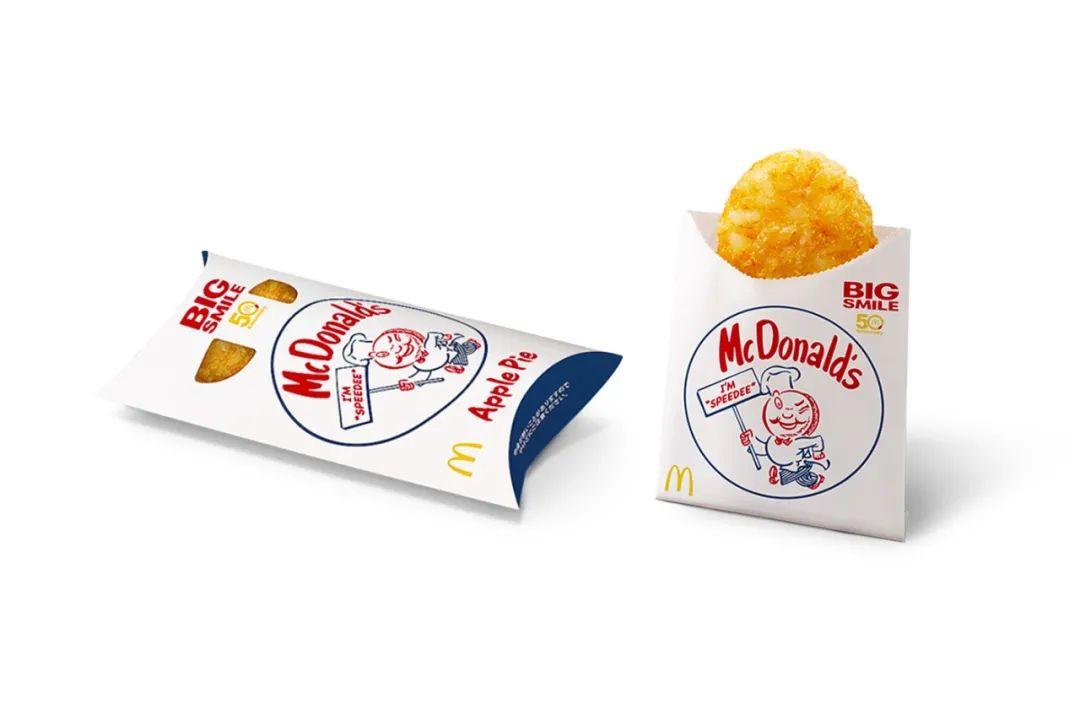 マクドナルド McDonald  Japan 雞塊及蘋果派，麥當勞推出日本限定「Speedee」包裝