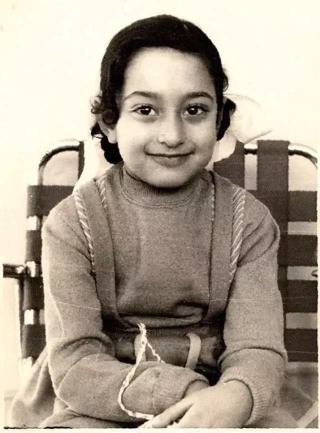 童年時期的扎哈‧哈迪德（Zaha Hadid）