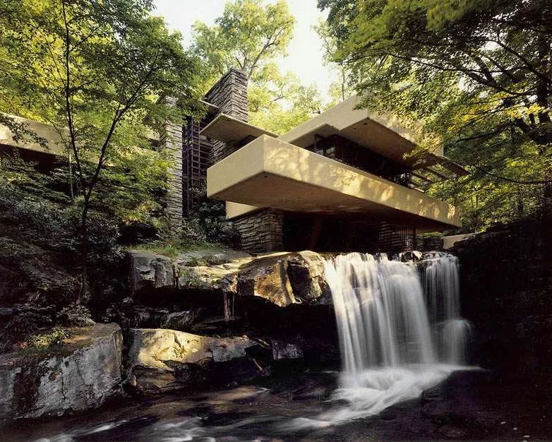 落水山莊Fallingwater／Frank Lloyd Wright 法蘭克·洛伊·萊特