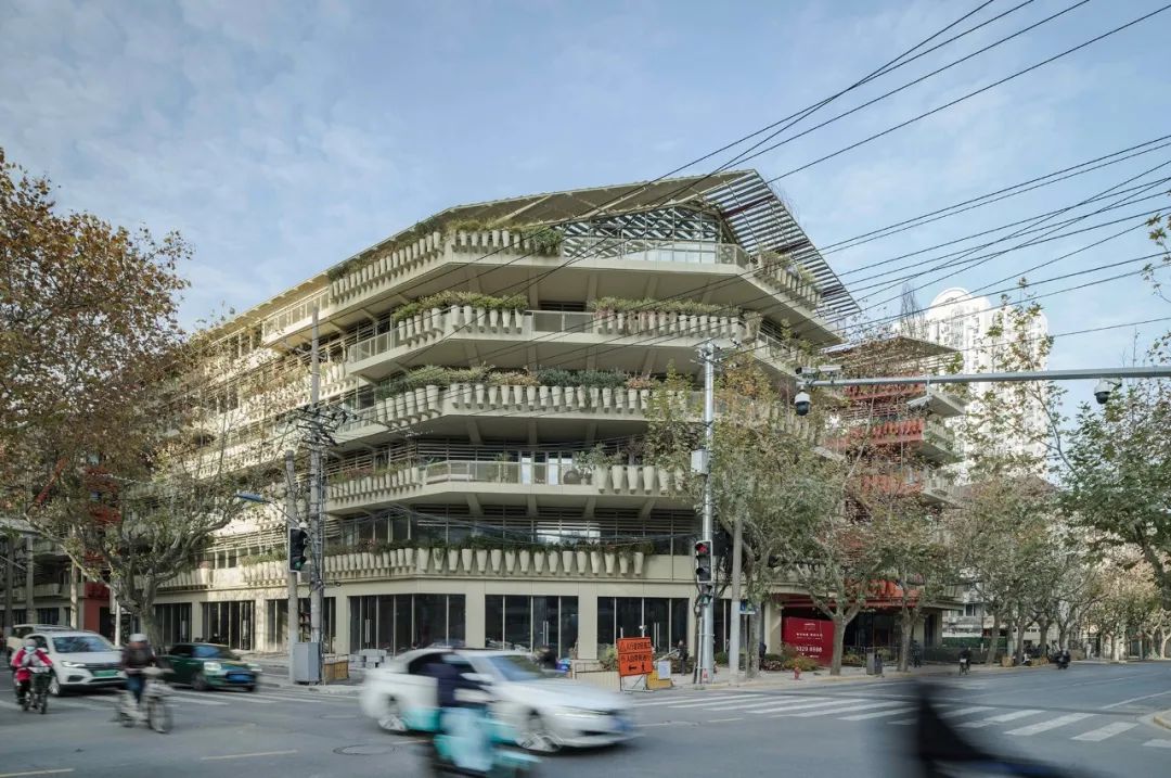 街道面，上海恆基旭輝天地／Jean Nouvel
