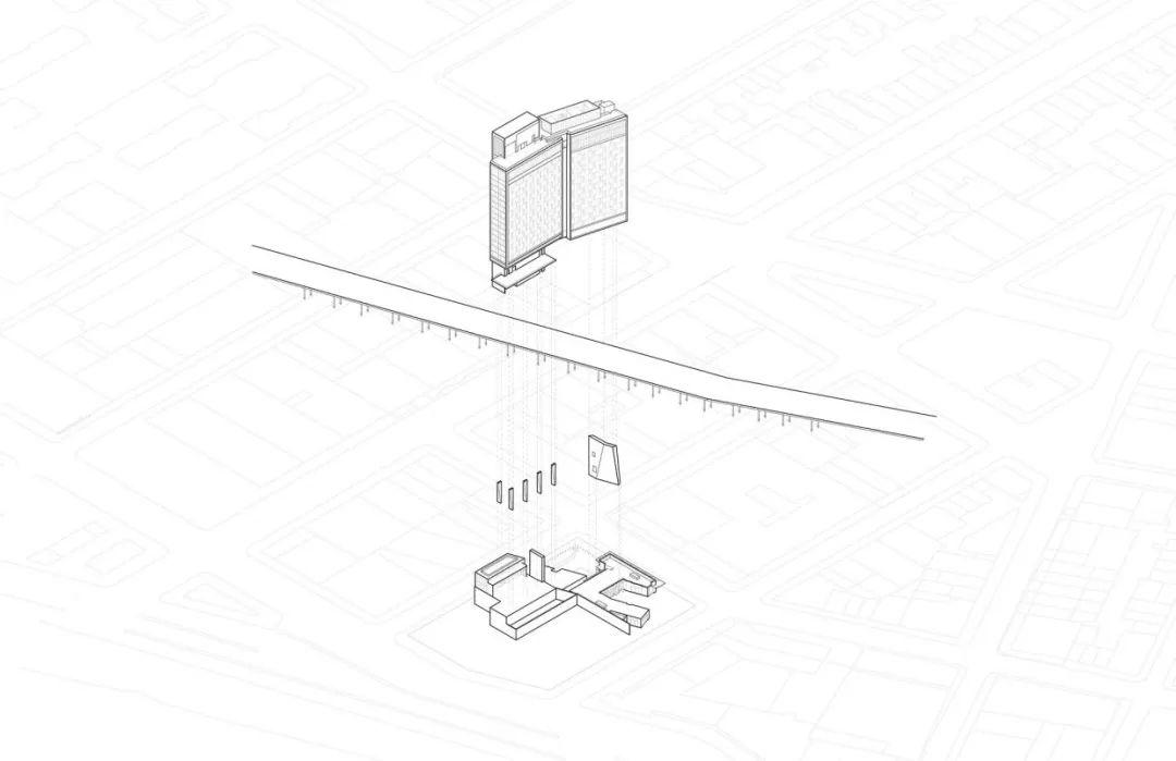 分析圖DIAGRAM 紐約高線公園標準酒店The Standard, High Line/ennead