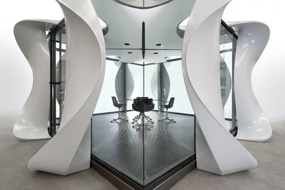 空間使用場景，Alis移動會議室／Zaha Hadid Architects