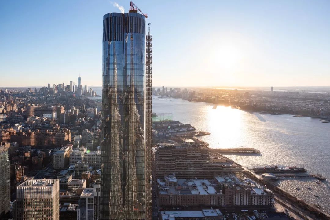 Fifteen Hudson Yards 紐約哈德遜廣場15號公寓大廈© Timothy Schenck