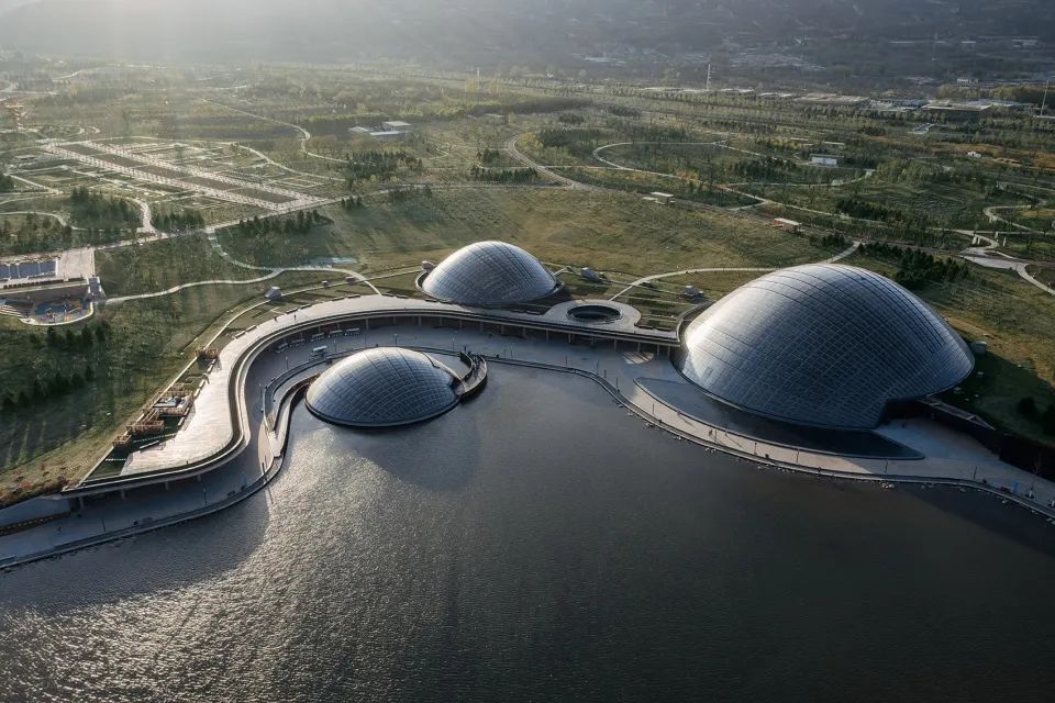 溫室鳥瞰 太原植物園/Delugan Meissl Associated Architects