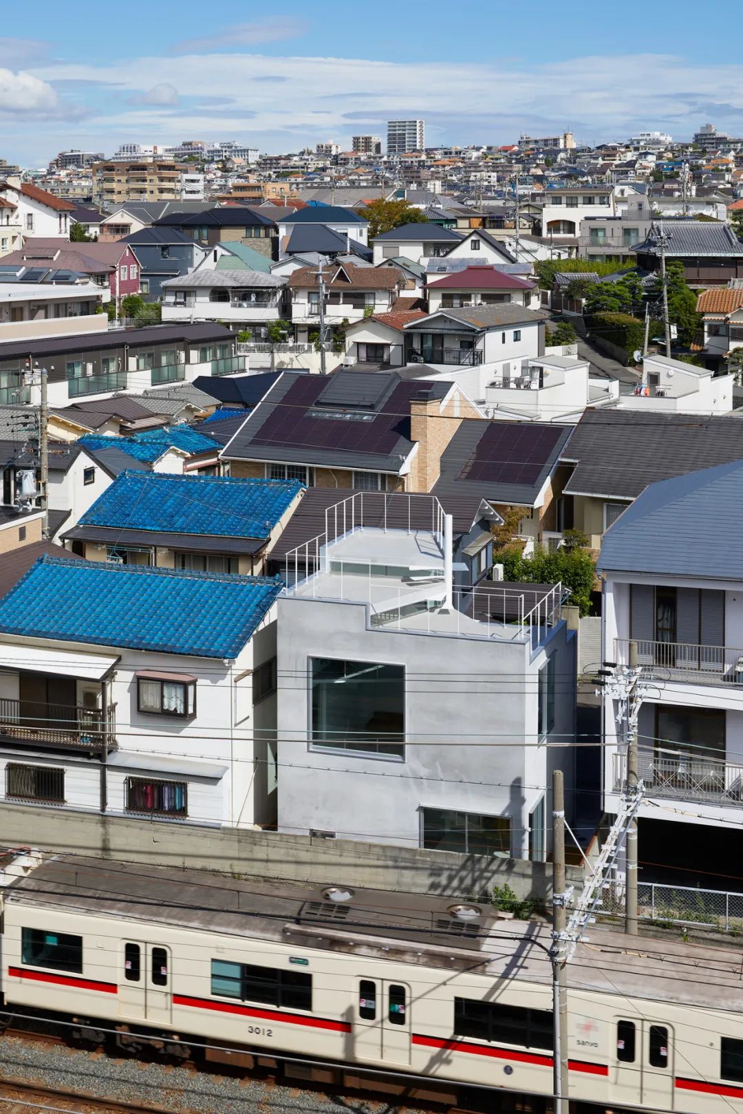 建築外觀，神戶五色山の家／畑友洋建築設計事務所