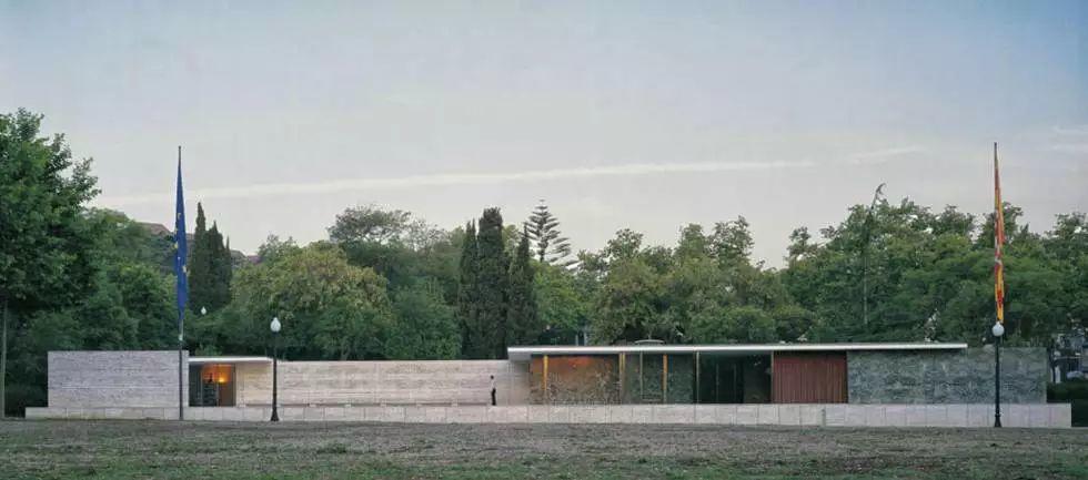 巴塞隆納世博會德國館Barcelona Pavilion／Mies van der Rohe 密斯