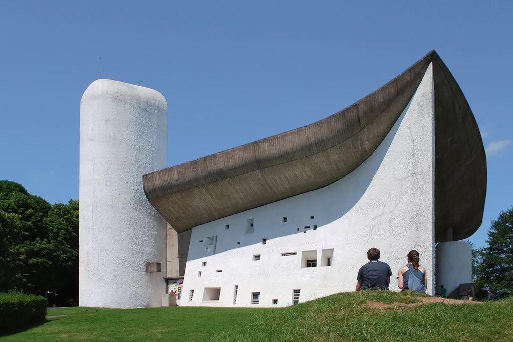 廊香教堂Notre Dame du Haut／Le Corbusier 柯比意