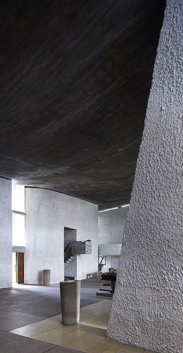廊香教堂Notre Dame du Haut／Le Corbusier 柯比意