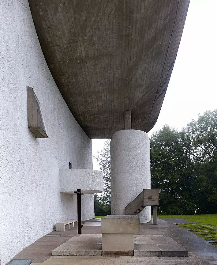 廊香教堂Notre Dame du Haut／Le Corbusier 柯比意