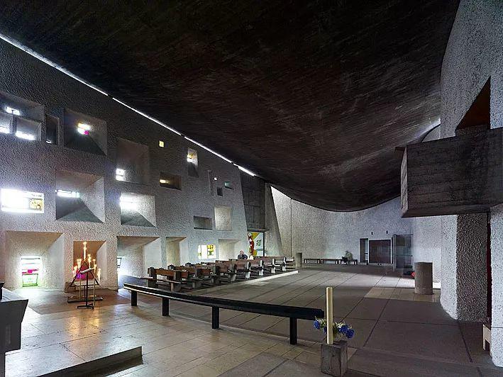 廊香教堂Notre Dame du Haut／Le Corbusier 柯比意