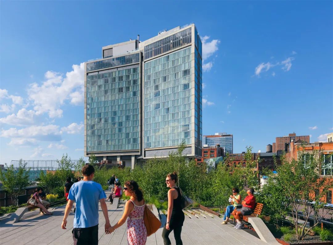 紐約高線公園標準酒店The Standard, High Line/ennead