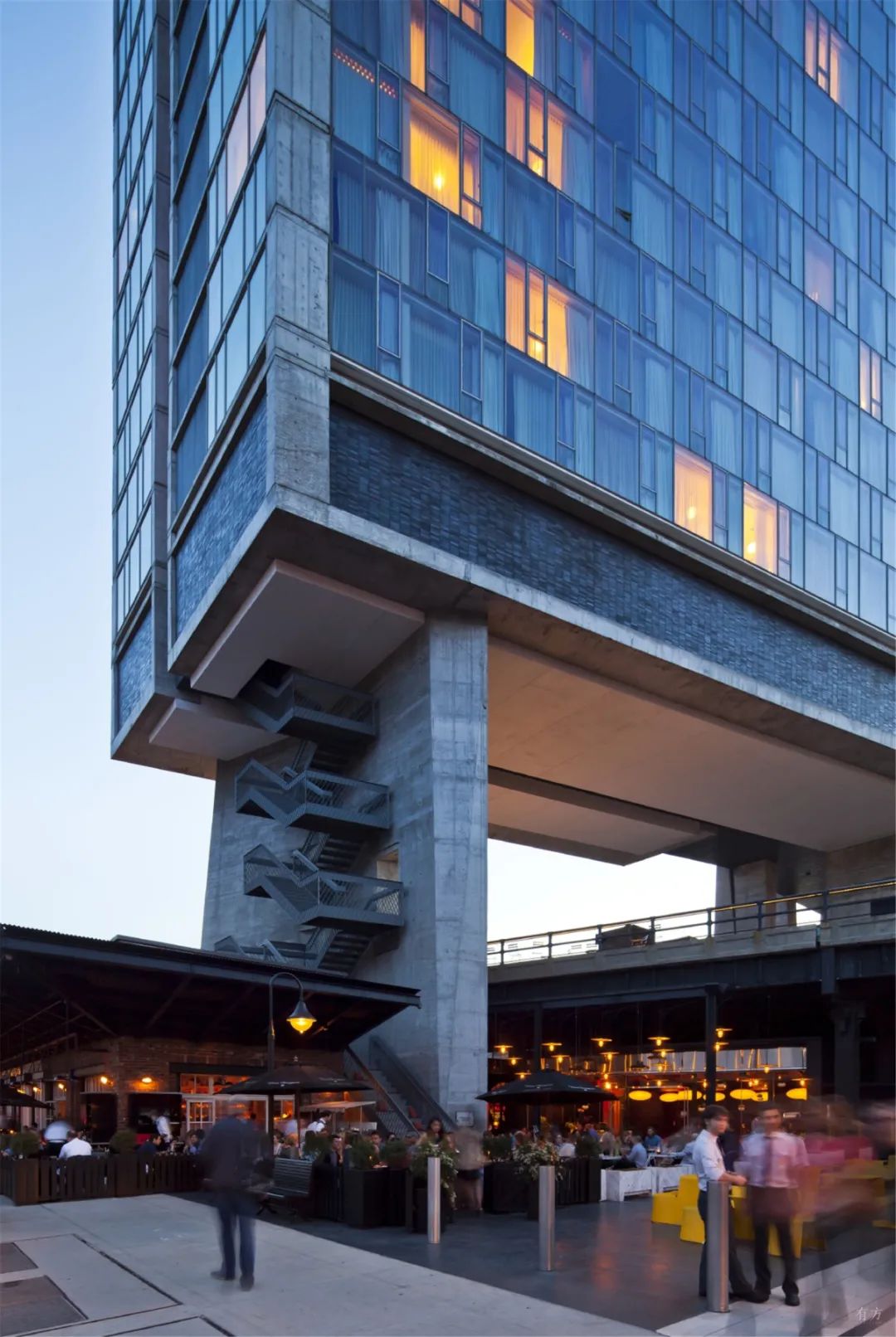 紐約高線公園標準酒店The Standard, High Line／ennead