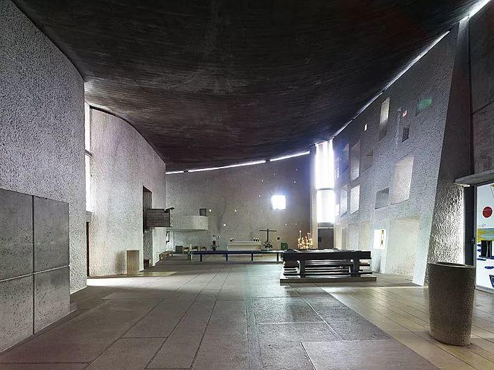 廊香教堂Notre Dame du Haut／Le Corbusier 柯比意