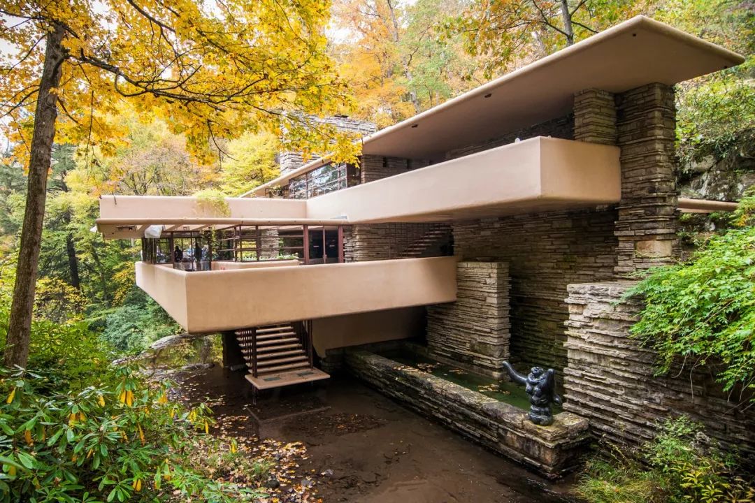 落水山莊Fallingwater／Frank Lloyd Wright