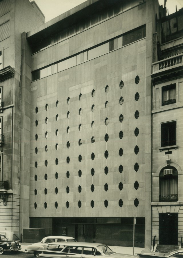 紐約第五大道猶太教堂；建築師：王秋華＋Percival Goodman。（王秋華提供）