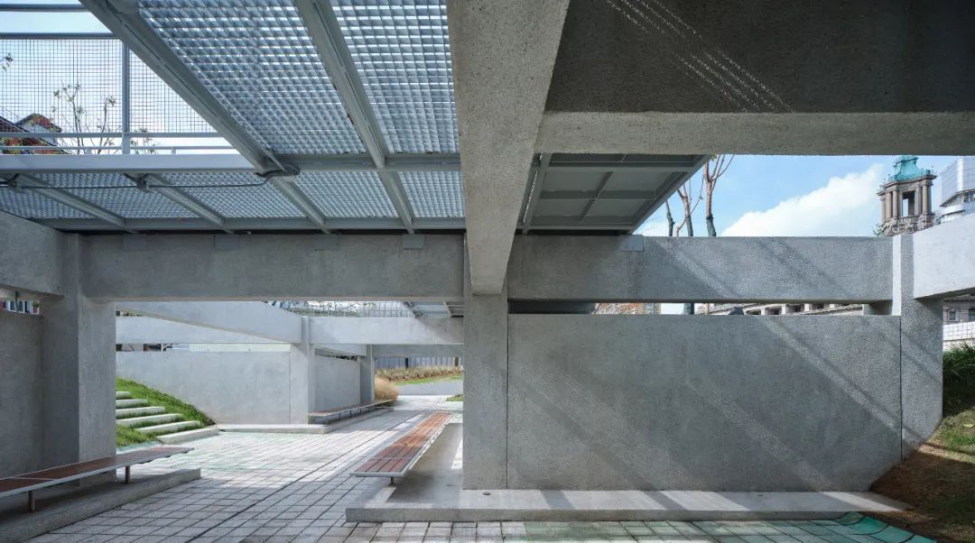 各種層次的公共空間，上海蘇州河櫻花谷／同濟原作設計工作室