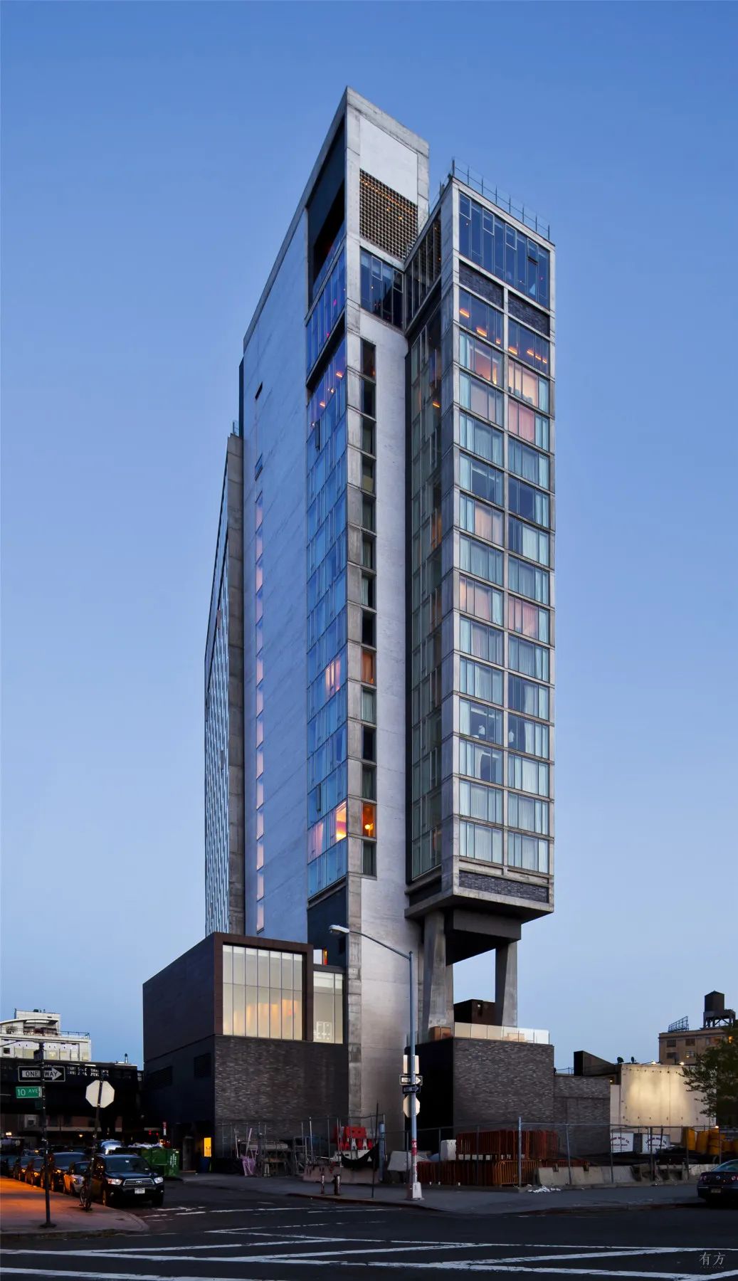 紐約高線公園標準酒店The Standard, High Line／ennead