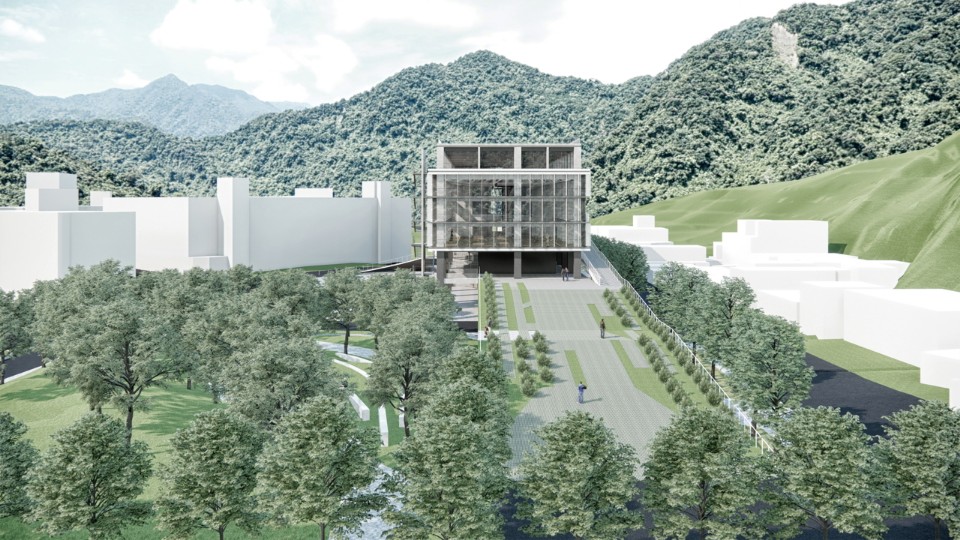 與自然，台電訓練所所本部綜合大樓競圖提案／萬有為建築師事務所