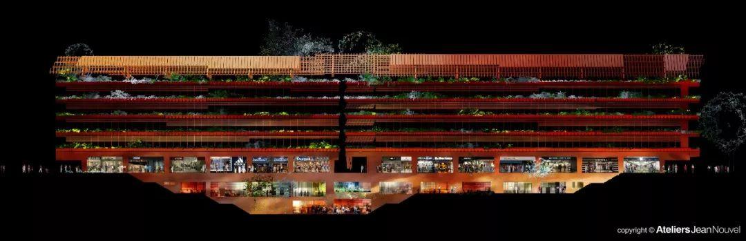效果圖，上海恆基旭輝天地／Jean Nouvel