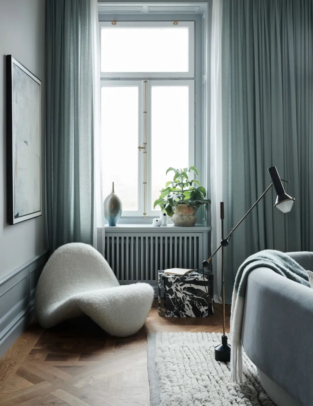 斯德哥爾摩公寓室內設計／Joanna Lavén Interior