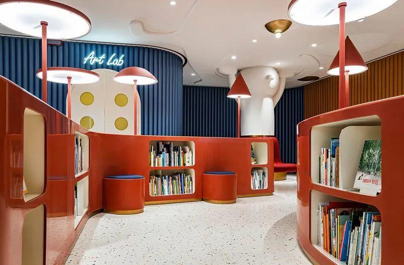 首爾MOKA兒童圖書館室內設計／Jaime Hayon