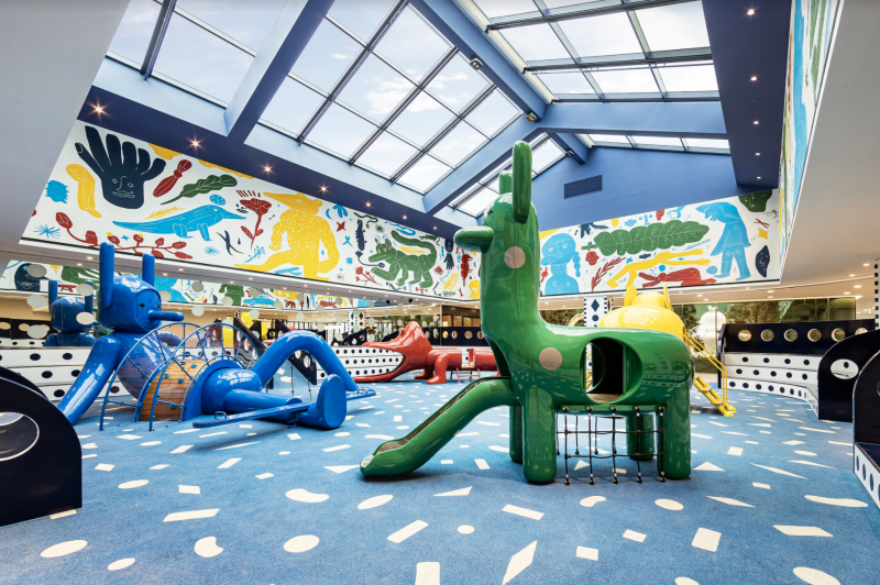 多彩多姿的兒童遊樂場，首爾MOKA花園／Jaime Hayon