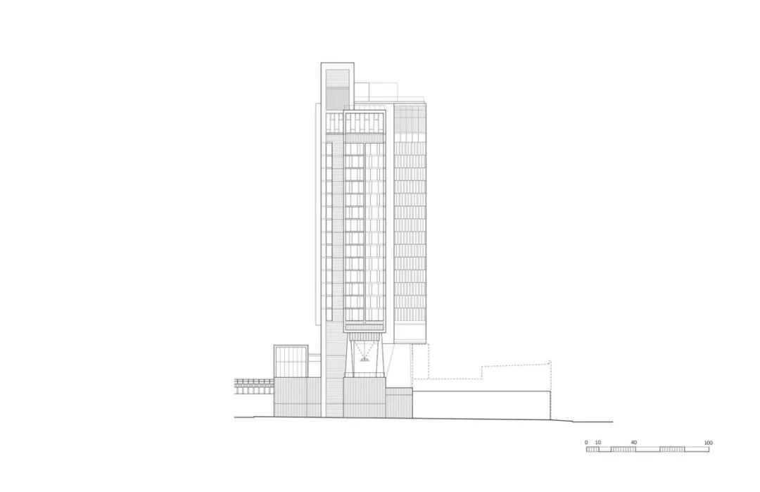 紐約高線公園標準酒店The Standard, High Line／ennead