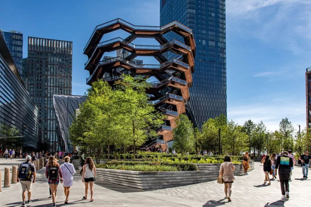 紐約哈德遜廣場Hudson Yards,綠色公共空間/Nelson Byrd Woltz