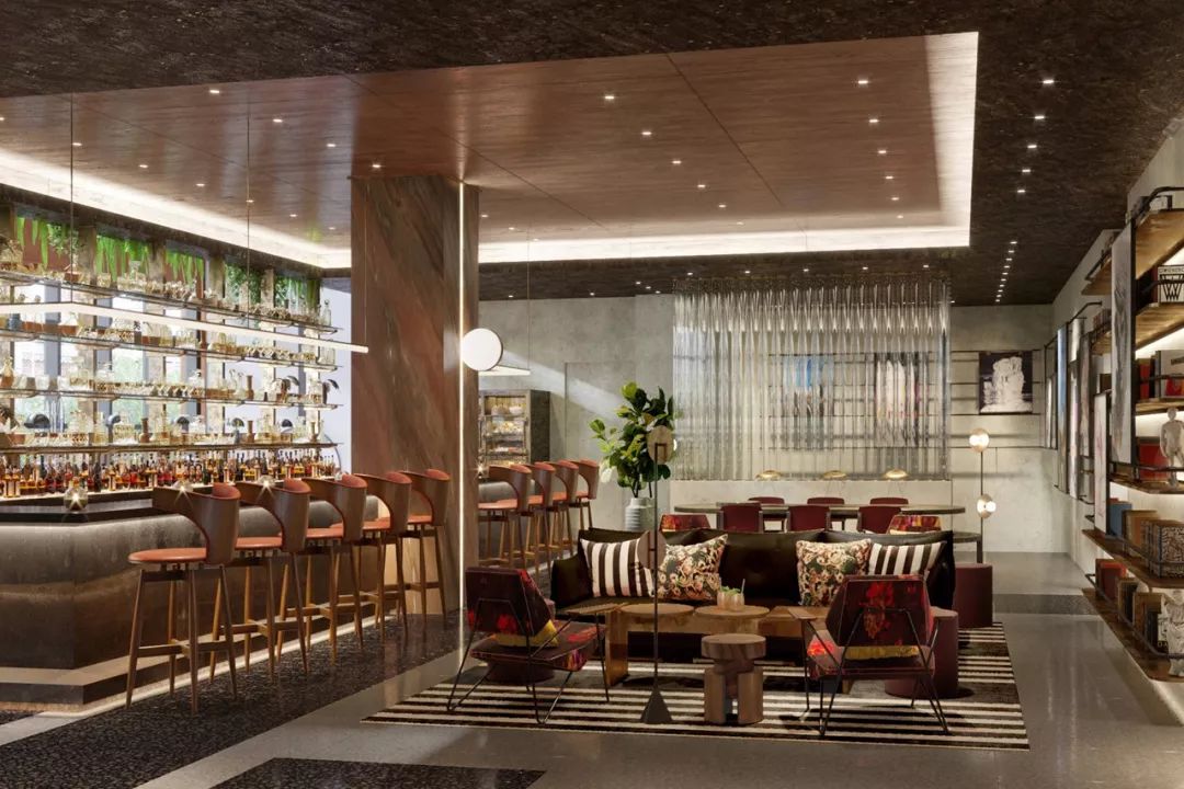 紐約市雀兒喜Moxy酒店／Yabu & Rockwell