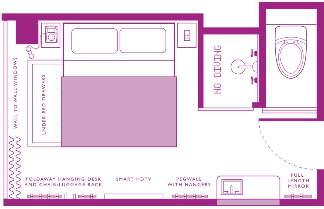 紐約市雀兒喜Moxy酒店／Yabu & Rockwell