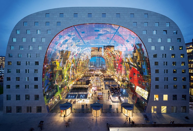 鹿特丹Markthal市場／MVRDV