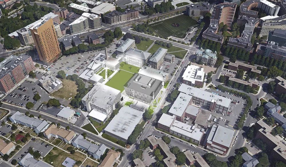 Wentworth Institute of Technology Center for Engineering Innovation and Sciences, Boston. Image Courtesy of LWA