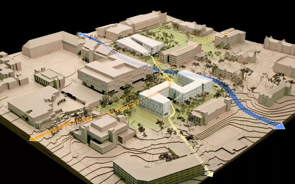 University of Connecticut Storrs Oak and Laurel Halls. Image Courtesy of LWA