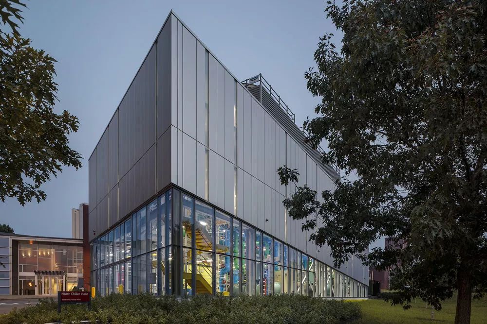 University of Massachusetts Amherst North Chiller Plant. Photo: Brad Feinknopf