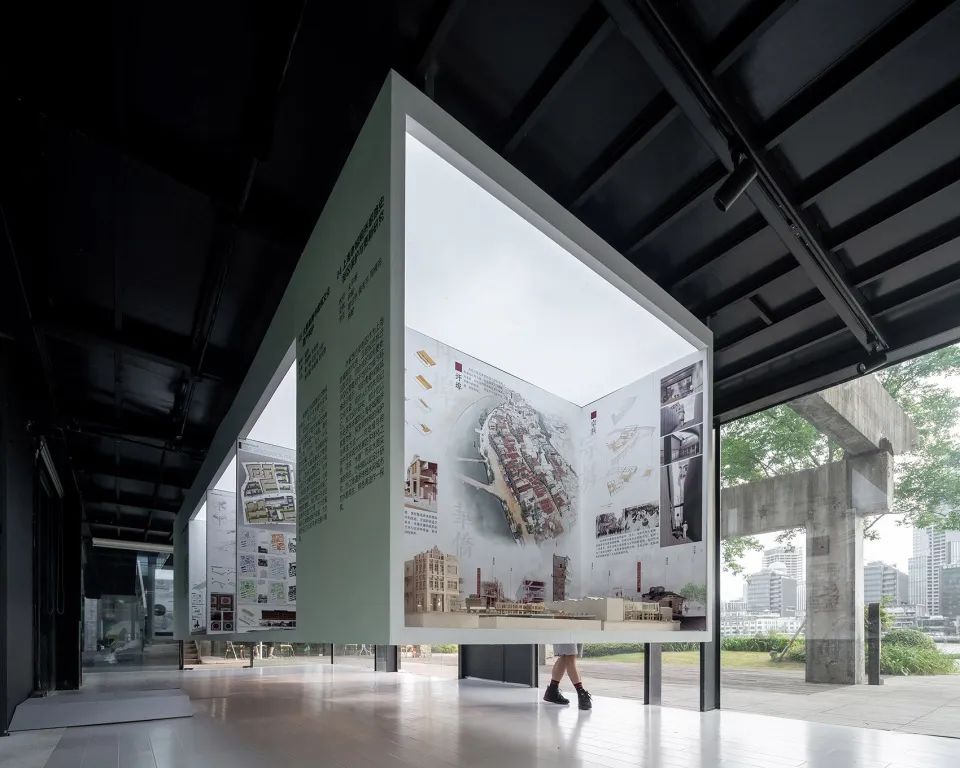 A廳盒子細部©山間影像（吳清山工作室） 浮想城市，同濟大學建築系2021畢業設計展 展場空間設計