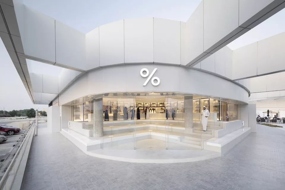 %Arabica咖啡｜科威特東海岸店／nendo設計工作室