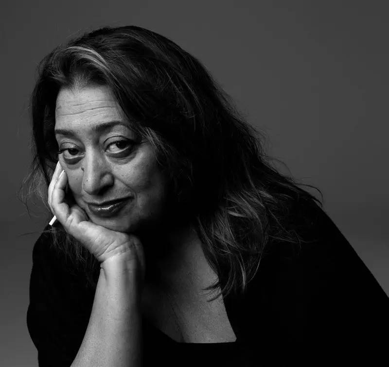 建築師扎哈·哈迪德 Zaha Hadid Portrait