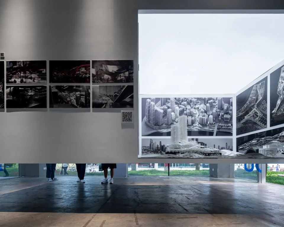 A廳盒子細部©山間影像（吳清山工作室） 浮想城市，同濟大學建築系2021畢業設計展 展場空間設計