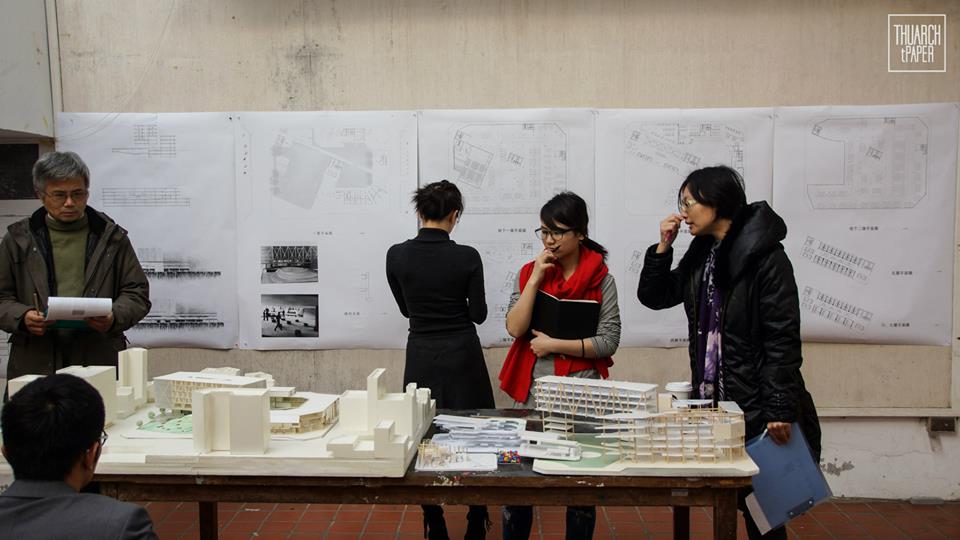 東海大學建築系大三設計期末評圖