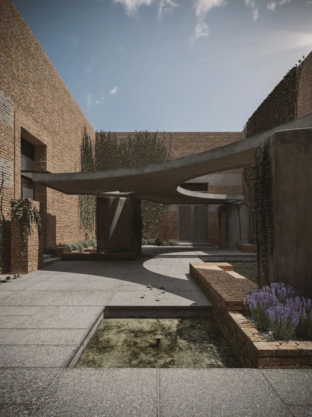 Sculpture Garden for the Venice Biennale威尼斯雕塑花園／Carlo Scarpa