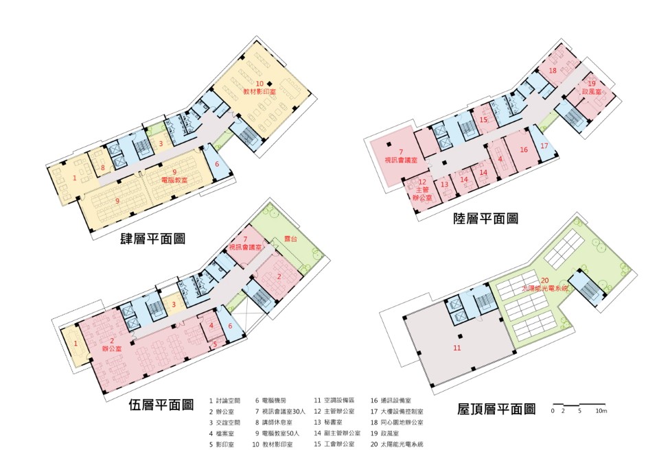 ，台電訓練所所本部綜合大樓競圖提案／徐岩奇建築師事務所