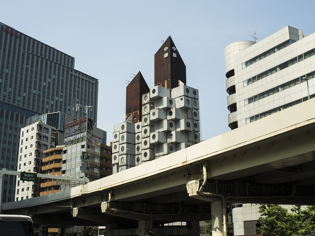 Nakagin Capsule Tower 中銀膠囊塔外觀